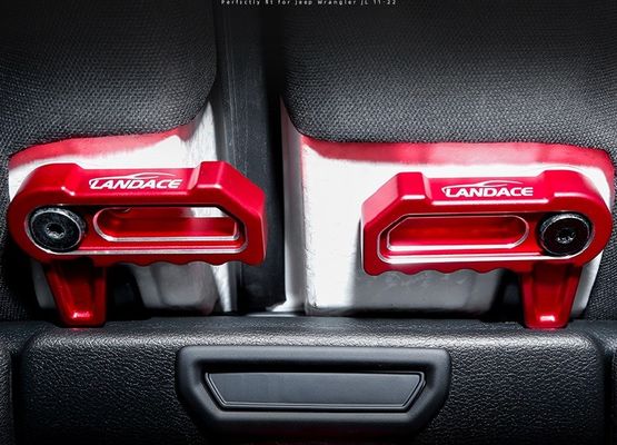 JEEP Wrangler JK/JL için kırmızı sert üstlü çatı kaldırma anahtarı kolu