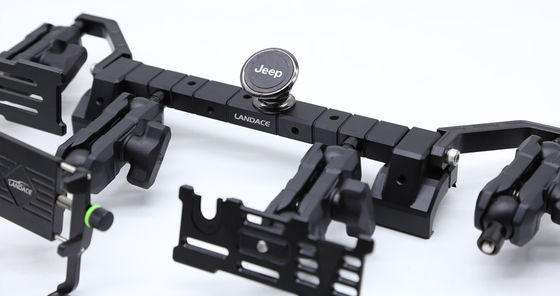 360 derece ayarlanabilir dönme çok amaçlı DASH MOUNT KIT JEP WRANGLER için siyah