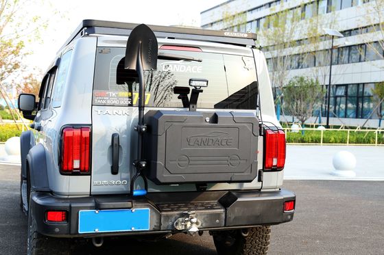 WEY TANK 300 Arka Kapı Dış Depolama Kutusu Çanta Alüminyum Alaşım JEEP Fit Net Ağırlığı 13.4kg