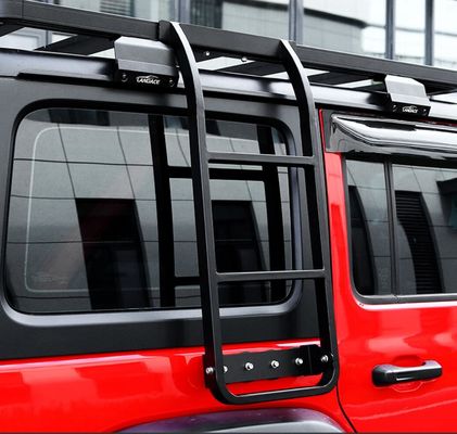 Konforlu Kurulum Çift Yan Merdiven Jeep Wrangler JK JL için araba çatı merdiveni