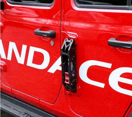 Test Alüminyum Alaşım Katlanabilir Kapı Hinge Adım Ayak Pedal Merdiven Kit için Jeep Wrangler