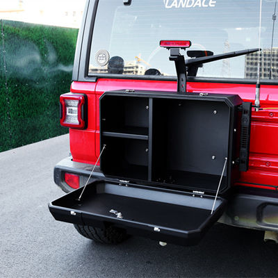 JEEP Wrangler JL JK Arka Kapı Dış Depolama Kutusu Off-Roading Deneyinizi Geliştirin