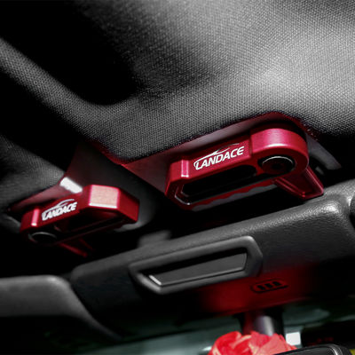 JL/JT Wrangler ve Gladiator'daki Jeep Hardtop Çekimi için Alüminyum L şekilli Çatı Kilitleri