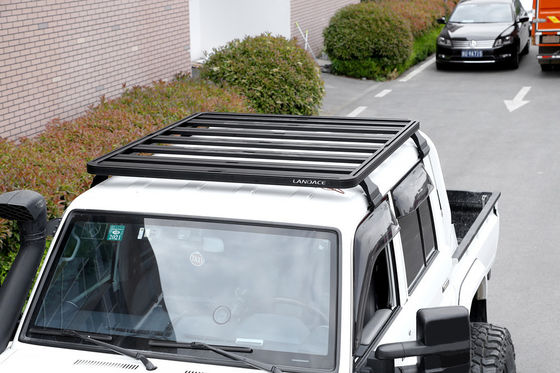 Toyota Land Cruiser LC79 için çelik çatı rafı SUV ve 4x4 için nihai aksesuar