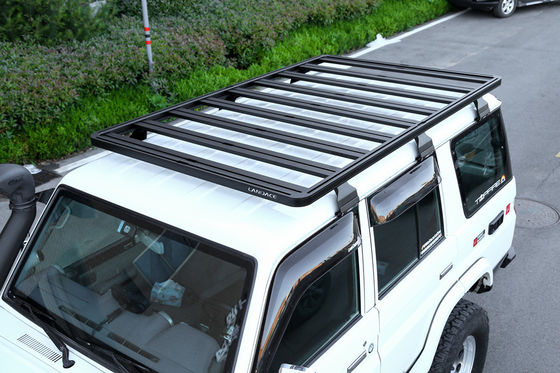 Universal 4X4 Alüminyum Çelik Kargo Taşıyıcı Çöp Çatısı Çatı Rack SUV için Jimny Fj Cruiser 4runner 1540X1425mm