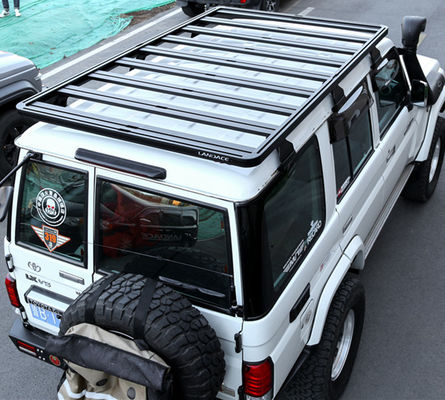 Universal 4X4 Alüminyum Çelik Kargo Taşıyıcı Çöp Çatısı Çatı Rack SUV için Jimny Fj Cruiser 4runner 1540X1425mm