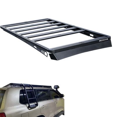 Siyah Alüminyum Alaşım Çatı Taşıma Çantası 4Runner Araç Çatı Off Road Aksesuarları