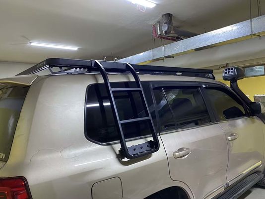 Siyah Alüminyum Alaşım Çatı Taşıma Çantası 4Runner Araç Çatı Off Road Aksesuarları