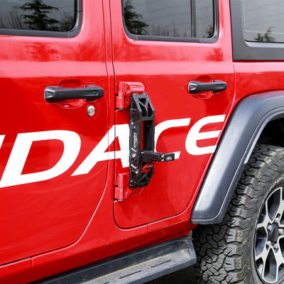 JK JL Off-Road Aksesuarlarında Kolay Adım için Katlanabilir Kapı Hinge Side Step Foot Pedal