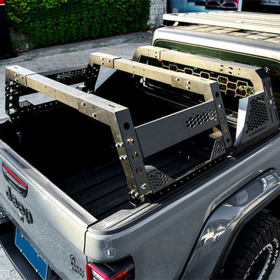 Gümüş Siyah Yerleştirme Kütük Montaj Göğüs Yatak Rack Sistemi Toyota Tam Boy Truck Yatak