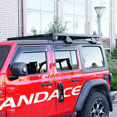 Çatı Montaj Düzenlenebilir Çelik Alüminyum Alaşım Toz püskürtme Jeep için Düz Çatı Taşı